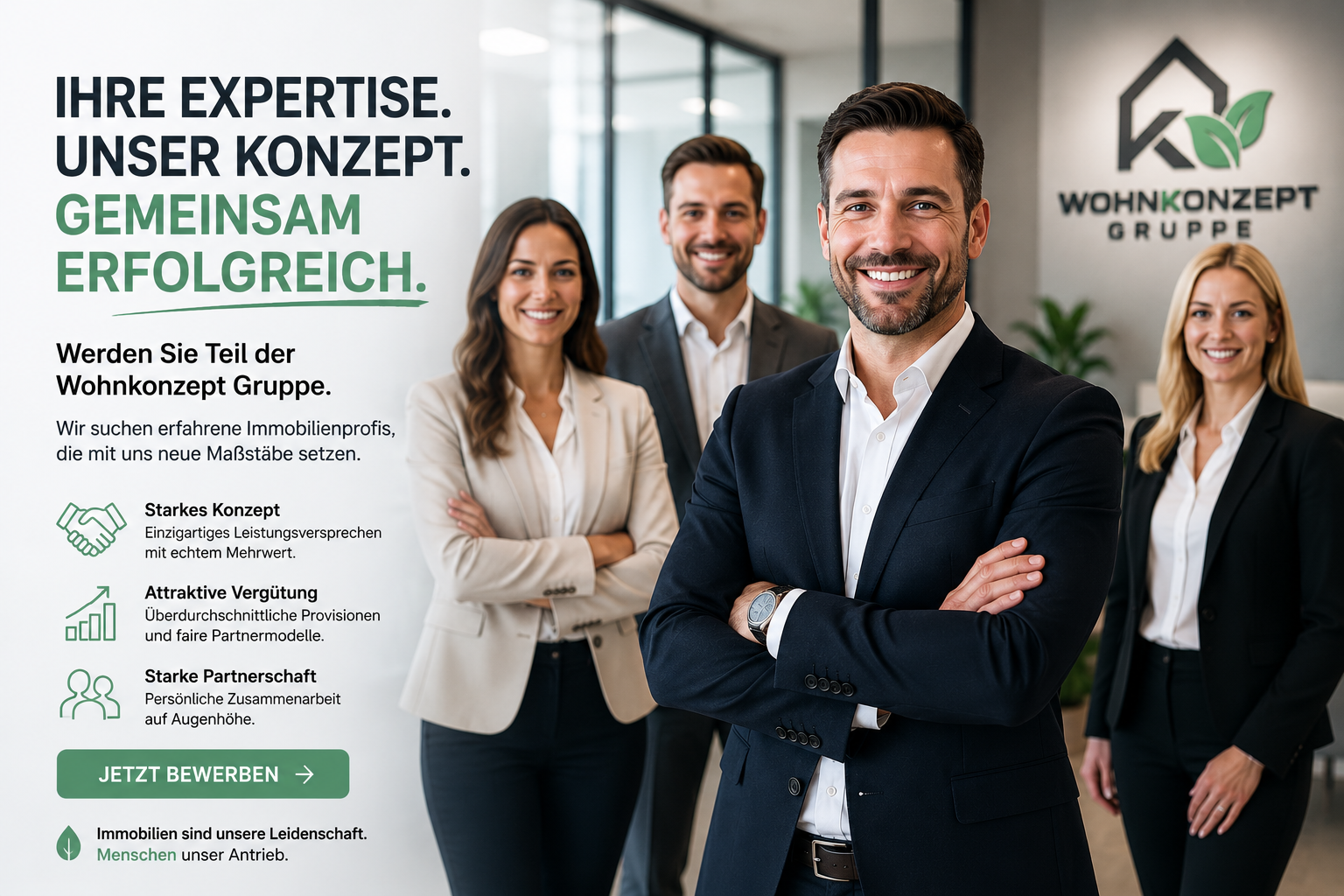 Team der Wohnkonzept Gruppe
